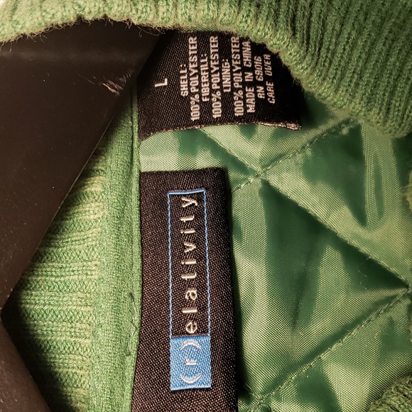 Relativity quilted Green Women's vest Jacket - Picture 3 of 13